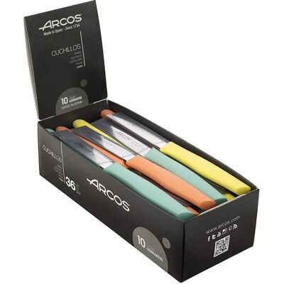 Ensemble de Couteaux Arcos Nova - Acier Inoxydable, 85mm, Multicolore Ensemble de Couteaux Arcos Nova - Acier Inoxydable, 85mm, Multicolore