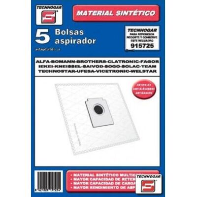 Tecnhogar 915725 - Bolsa de polvo Tecnhogar 915725 - Bolsa de polvo
