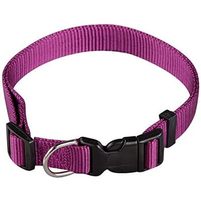 Collier en Nylon Violet Arppe pour Chiens - Réglable et Léger Collier en Nylon Violet Arppe pour Chiens - Réglable et Léger