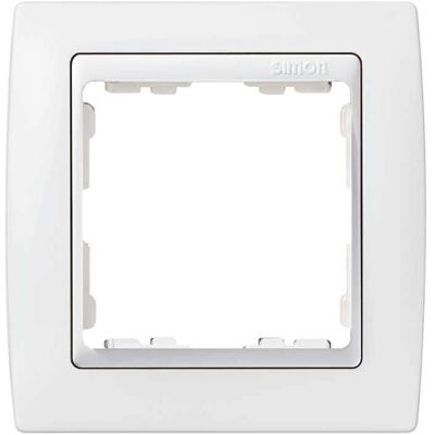 Simon 82610-30 Placa de pared blanca - Cubierta de interruptor Simon 82610-30 Placa de pared blanca - Cubierta de interruptor