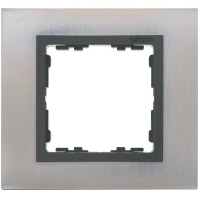 Simon 82817-37 placa de pared en acero inoxidable - Cubierta de interruptor Simon 82817-37 placa de pared en acero inoxidable - Cubierta de interruptor