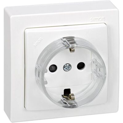 Simon 73432-50 Enchufe Superficie Blanco Tipo F Simon 73432-50 Enchufe Superficie Blanco Tipo F