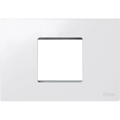 Simon 2700612-030 Placa de Pared - 2 Módulos - Blanca - Placa / Tapa de Interruptor Simon 2700612-030 Placa de Pared - 2 Módulos - Blanca - Placa / Tapa de Interruptor
