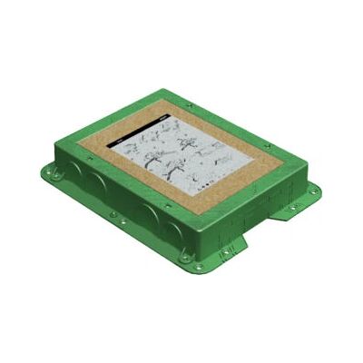 Urmet G201 Anschlusskasten - Betonboden, Grau, 8-10 Module Urmet G201 Anschlusskasten - Betonboden, Grau, 8-10 Module