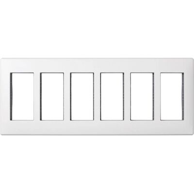 Montaje en pared Simon 51010106-030 para 6 módulos - Soporte/Accesorio Montaje en pared Simon 51010106-030 para 6 módulos - Soporte/Accesorio