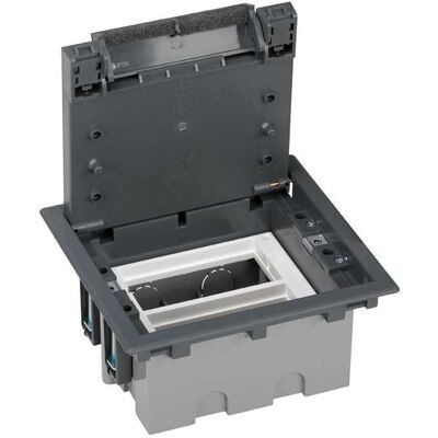Caja eléctrica Simon - Toma de suelo regulable 4 elementos Caja eléctrica Simon - Toma de suelo regulable 4 elementos