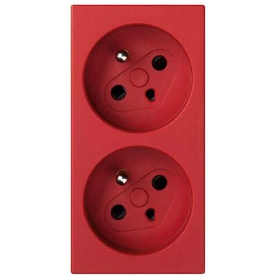 Simon 50000459-037 Rote Typ E Steckdose - Elektrische Steckdose Simon 50000459-037 Rote Typ E Steckdose - Elektrische Steckdose
