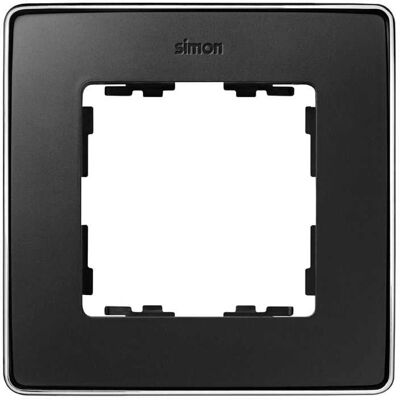 Simon 8201610-241 Wandplatte - Schalterabdeckung - Graphit Simon 8201610-241 Wandplatte - Schalterabdeckung - Graphit
