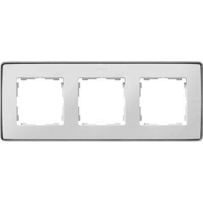 Simon 8201630-243 Wandplatte - Modernes Aluminium Weiß Simon 8201630-243 Wandplatte - Modernes Aluminium Weiß