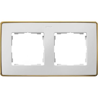 Simon 8201620-245 Plaque Murale Or - Couverture d'Interrupteur - Publicité Simon 8201620-245 Plaque Murale Or - Couverture d'Interrupteur - Publicité