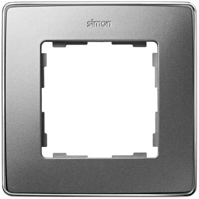 Simon 8201610-093 Aluminium Wandplatte - Schalterabdeckung Simon 8201610-093 Aluminium Wandplatte - Schalterabdeckung