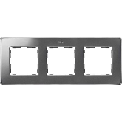 Simon 8201630-093 Aluminium Wandplatte - Schalterabdeckung - Serie 82 Simon 8201630-093 Aluminium Wandplatte - Schalterabdeckung - Serie 82