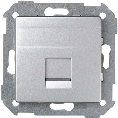 Simon 82005-93 Aluminium Wandplatte - Sprach & Daten Simon 82005-93 Aluminium Wandplatte - Sprach & Daten