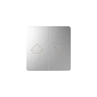 Simon 82028-93 Aluminium Kalt Doppel-Schalter für Rollläden - Elektrozubehör Simon 82028-93 Aluminium Kalt Doppel-Schalter für Rollläden - Elektrozubehör