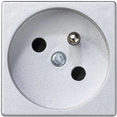 Simon K22/8 Aluminium Typ F Steckdose - Steckdose Simon K22/8 Aluminium Typ F Steckdose - Steckdose