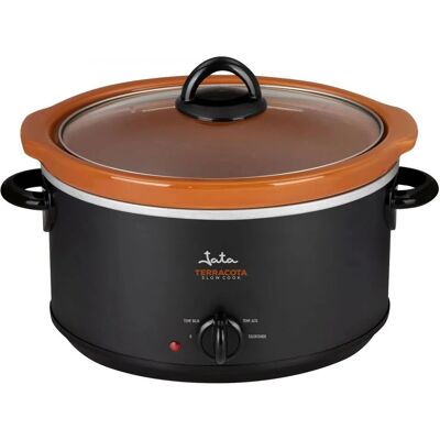 Jata Olla de Cocción Lenta 3,5L Cerámica Ovalada - Slow Cooker Jata Olla de Cocción Lenta 3,5L Cerámica Ovalada - Slow Cooker