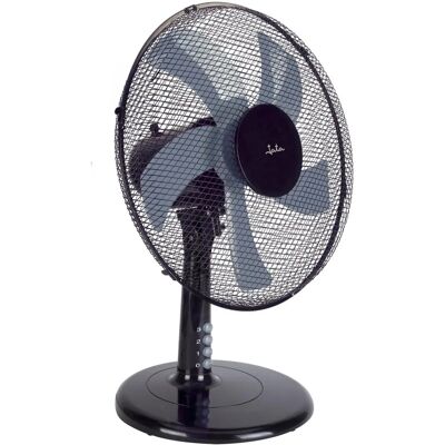 Jata JVVM3125 - Noir - ventilateur de bureau - Publicité Jata JVVM3125 - Noir - ventilateur de bureau - Publicité