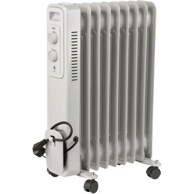 Radiador Jata JCRA2309 Blanco 2000 W - Calefactor de Aceite Eléctrico Radiador Jata JCRA2309 Blanco 2000 W - Calefactor de Aceite Eléctrico