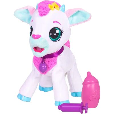 IMC Toys IM81321 plyšová koza - Interaktivní plyšové zvíře pro děti IMC Toys IM81321 plyšová koza - Interaktivní plyšové zvíře pro děti