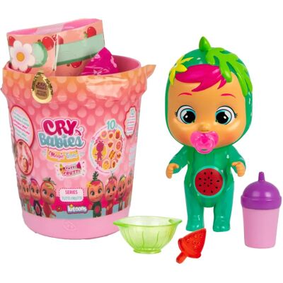 Cry Babies Magic Tears Tutti Frutti - Poupée - Publicité Cry Babies Magic Tears Tutti Frutti - Poupée - Publicité