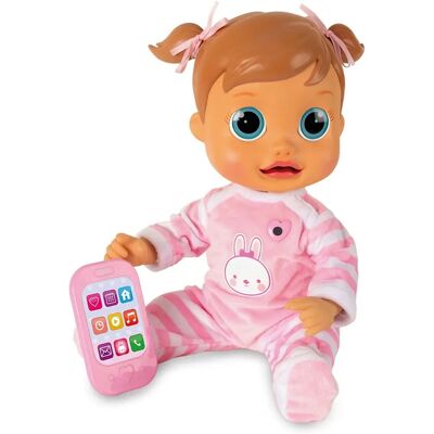 IMC Toys 95212 Lalka - Mówiąca, Ucząca się, Interaktywna Laleczka - Dzieci 3+ IMC Toys 95212 Lalka - Mówiąca, Ucząca się, Interaktywna Laleczka - Dzieci 3+