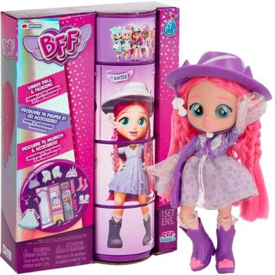 IMC Toys Katie - 20 cm BFF Puppe mit Modezubehör IMC Toys Katie - 20 cm BFF Puppe mit Modezubehör
