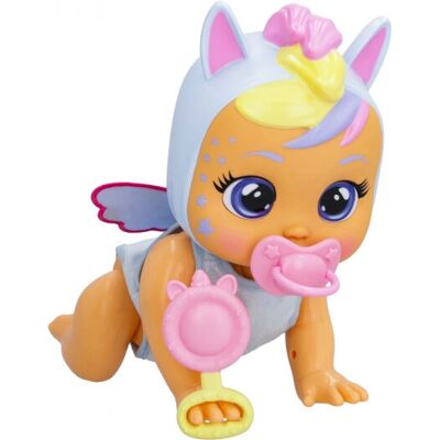 Laleczka niemowlęca IMC Toys Jenna - Pełza, dźwięki i łzy Laleczka niemowlęca IMC Toys Jenna - Pełza, dźwięki i łzy