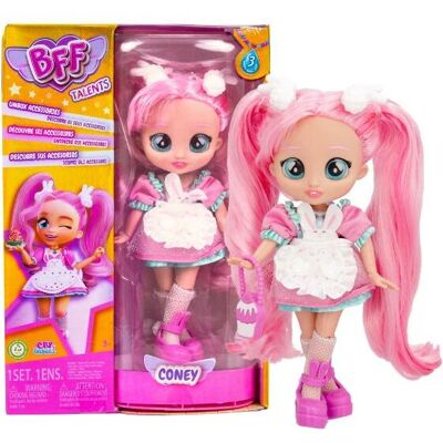 IMC Toys Coney - Poupée - Rose - Articulée, Yeux en verre, 15cm IMC Toys Coney - Poupée - Rose - Articulée, Yeux en verre, 15cm