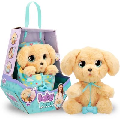 IMC Toys Baby Paws Labrador Interaktives Plüschtier - Weich & Kuschel IMC Toys Baby Paws Labrador Interaktives Plüschtier - Weich & Kuschel