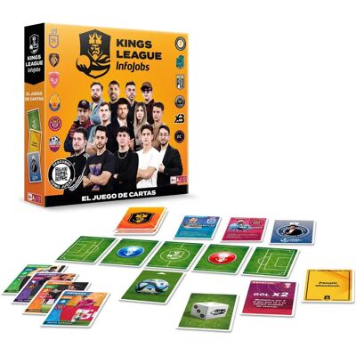 IMC Toys Kings League Carte - Gioco di Strategia Multicolore IMC Toys Kings League Carte - Gioco di Strategia Multicolore