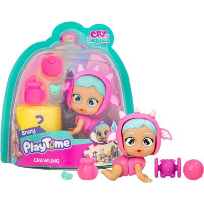 IMC Toys Cry Babies Bruny - Zachte Pop met Accessoires IMC Toys Cry Babies Bruny - Zachte Pop met Accessoires