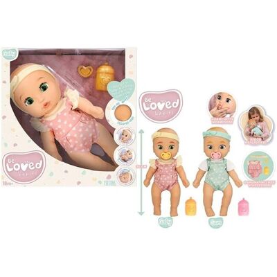 IMC Toys Be Loved Babies Puppe - Realistische Baby-Spielzeug 18m+ IMC Toys Be Loved Babies Puppe - Realistische Baby-Spielzeug 18m+