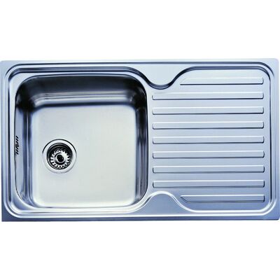 TEKA Classic 1C 1E - Fregadero - Acero inoxidable, 40,6x40,6cm TEKA Classic 1C 1E - Fregadero - Acero inoxidable, 40,6x40,6cm