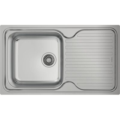 Teka Classic 1C 1E SF RVS Rechthoekige Spoelbak - Keukenapparaat Teka Classic 1C 1E SF RVS Rechthoekige Spoelbak - Keukenapparaat