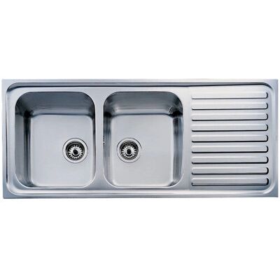 Fregadero Teka Classic 2B 1D Acero Inoxidable - 80cm Fregadero Teka Classic 2B 1D Acero Inoxidable - 80cm