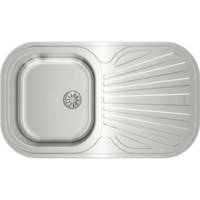 Teka Reversible Single Basin Sink with Drainer - Sink Teka Reversible Single Basin Sink with Drainer - Sink