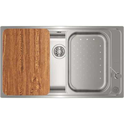 Teka Bahia 1C Plus Fregadero de Cocina - Acero Inoxidable, 90cm Teka Bahia 1C Plus Fregadero de Cocina - Acero Inoxidable, 90cm