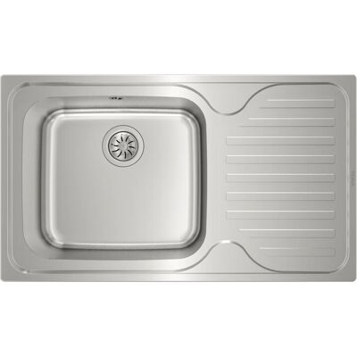 Teka Classic Max 1C Pia de inox - Retangular, Dreno à direita Teka Classic Max 1C Pia de inox - Retangular, Dreno à direita