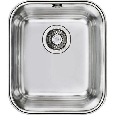 Pia de Cozinha Teka BE 34.40 Plus em Aço Inoxidável - 1 Cubeta Pia de Cozinha Teka BE 34.40 Plus em Aço Inoxidável - 1 Cubeta