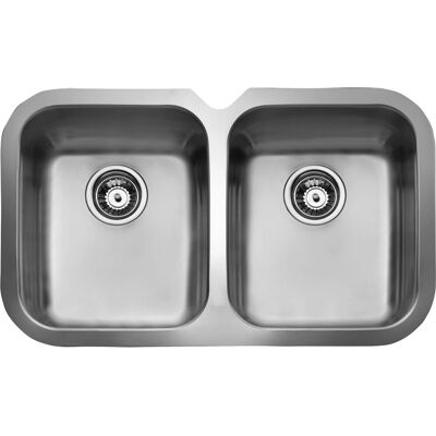 Teka BE 2C 765 Top-mounted stainless steel double sink Teka BE 2C 765 Top-mounted stainless steel double sink