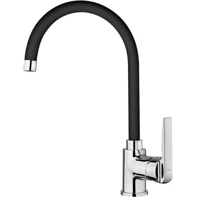 Grifo de cocina Teka 995 INCA BLACK - Giratorio, Cerámico, Acero trenzado Grifo de cocina Teka 995 INCA BLACK - Giratorio, Cerámico, Acero trenzado