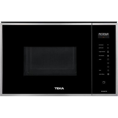 Einbaumikrowelle Mit Grill Teka 40590640 900W 25L Schwarz Edelstahl Einbaumikrowelle Mit Grill Teka 40590640 900W 25L Schwarz Edelstahl