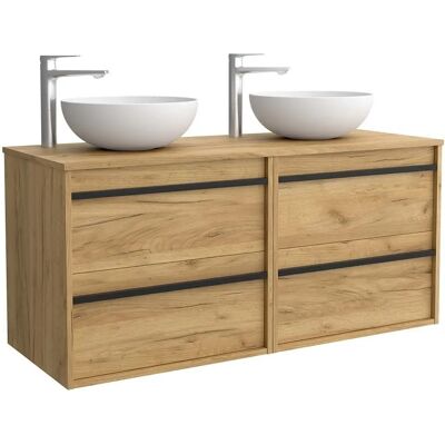Salgar - Attila 120 - Roble africano - Muebles de baño Salgar - Attila 120 - Roble africano - Muebles de baño