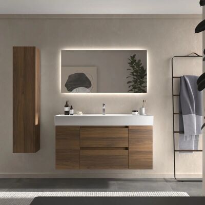 Salgar Mueble de Baño Bequia 120cm - Diseño Minimalista Salgar Mueble de Baño Bequia 120cm - Diseño Minimalista