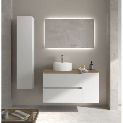 Salgar Mueble de Baño Bequia 90cm - Diseño Minimalista Salgar Mueble de Baño Bequia 90cm - Diseño Minimalista