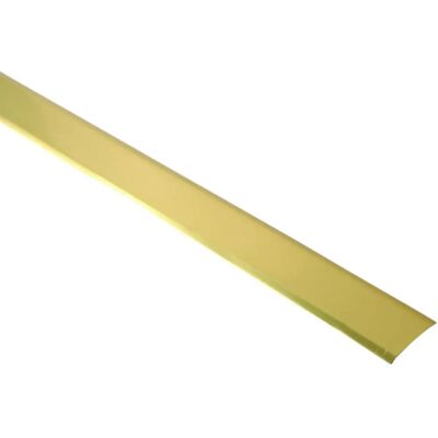 BRINOX - Soglia adesiva in ottone per moquette - 29 mm x 82 cm BRINOX - Soglia adesiva in ottone per moquette - 29 mm x 82 cm