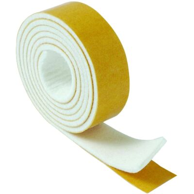 Brinox Modello B62720B - Gancio in feltro 19mm x 100cm - Bianco Brinox Modello B62720B - Gancio in feltro 19mm x 100cm - Bianco