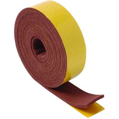 Brinox Bruin Viltglijders 25mm - 200cm - Vloerbescherming voor meubels Brinox Bruin Viltglijders 25mm - 200cm - Vloerbescherming voor meubels