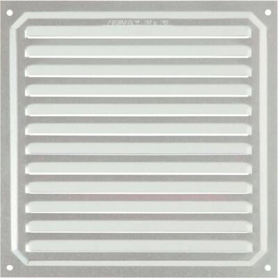 Brinox Aluminium 20x20 cm Ventilatie Rooster Zilver Brinox Aluminium 20x20 cm Ventilatie Rooster Zilver