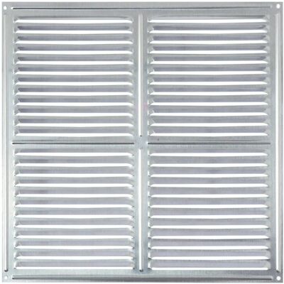 Brinox Aluminium 30x30 Cm Grille de Ventilation - Ventilation grille - Publicité Brinox Aluminium 30x30 Cm Grille de Ventilation - Ventilation grille - Publicité